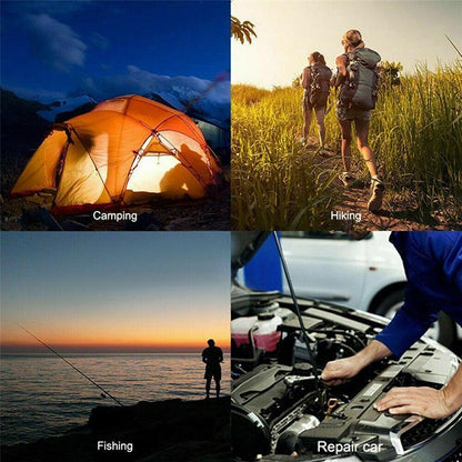 LED Working Light Portable Lantern Magnetic USB Recharge