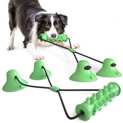 Suction Cup Molar Toy Chewing Bite Leaking Toy