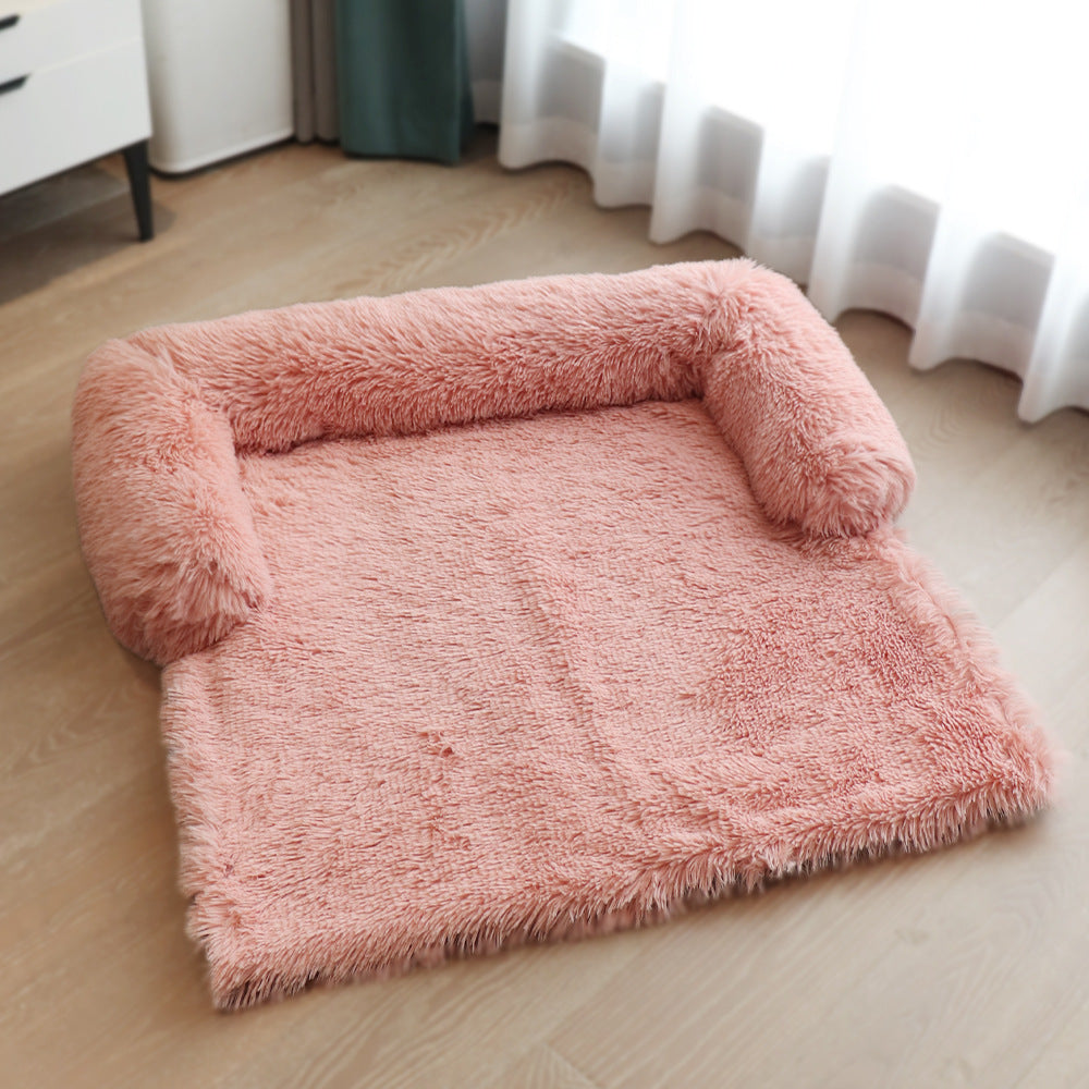 ﻿Removable Pet Dog Mat Sofa Dog Bed Soft Pad Blanket Cushion