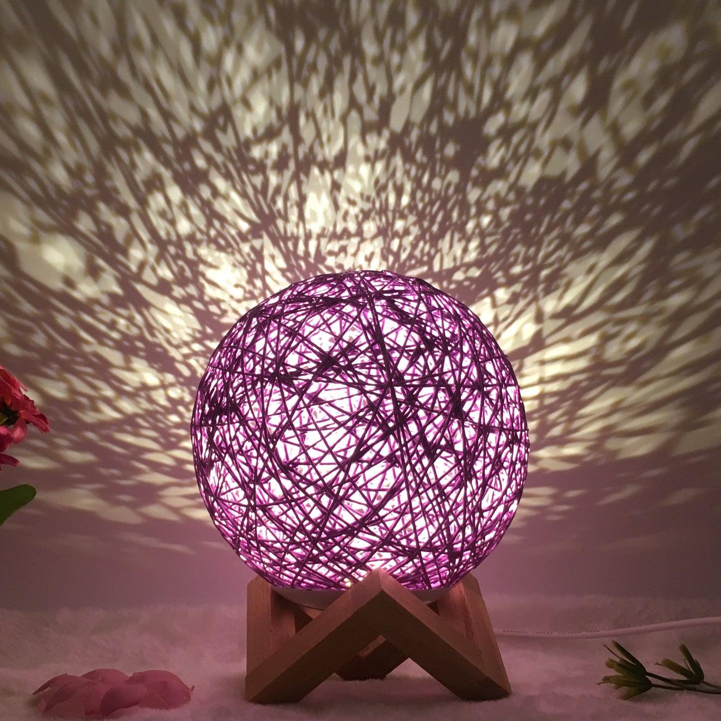 Creative Linen Table Lamp Novel and Unique LED Intelligent