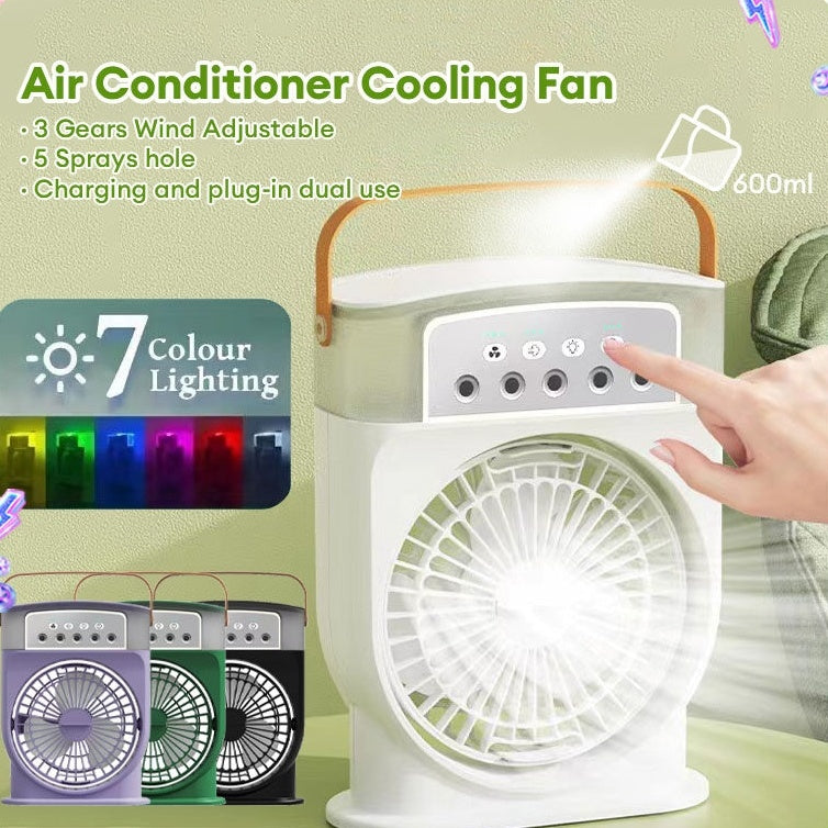 Portable USB Air Conditioner Cooling Fan Humidifiers
