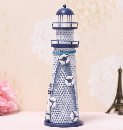 Lighthouse decor garden statue Mediterranean decor