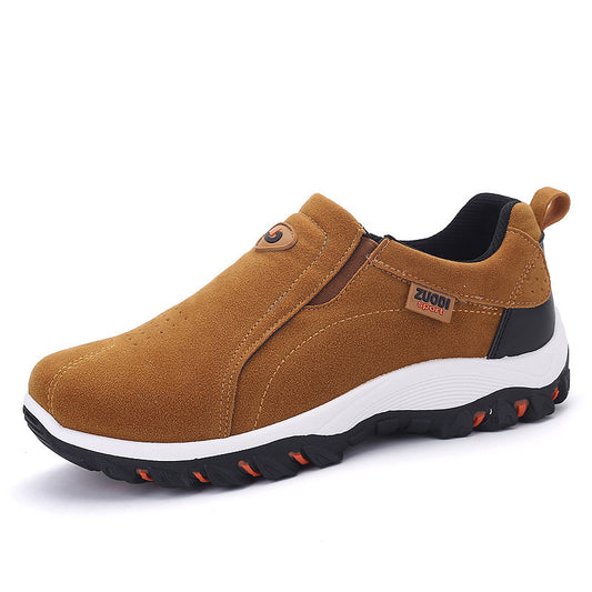 Hiking thick bottom sports travel shoes trend men's shoes