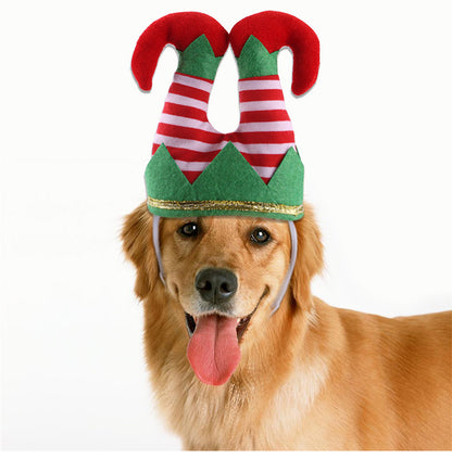 Pet Christmas Dress Up Dog Christmas Hat