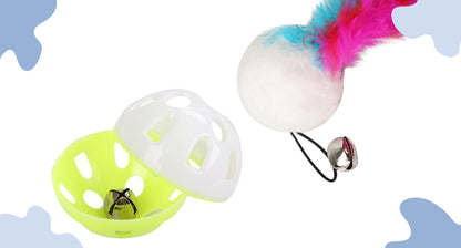 Interactive Cat Toy Automatic Toys 3-in-1 Electric Toy
