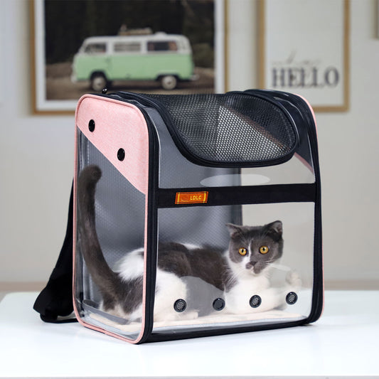 PVC Breathable Large Capacity Cat Carrying Space Capsule