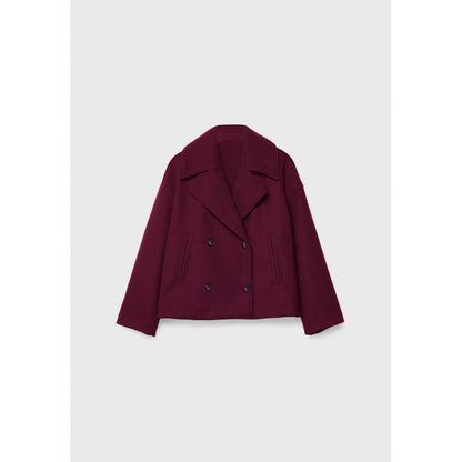 Ins Double-breasted Lapel Blazer Jacket Fashion Loose