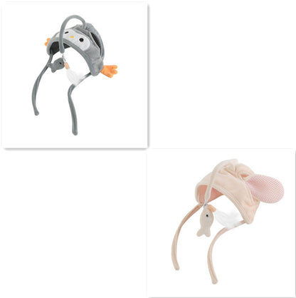 New Head Wearing Feather Funny Cat Stick