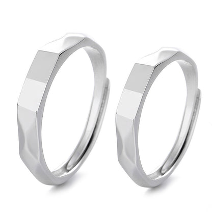 S925 Sterling Silver Rings By Light New Jewelry