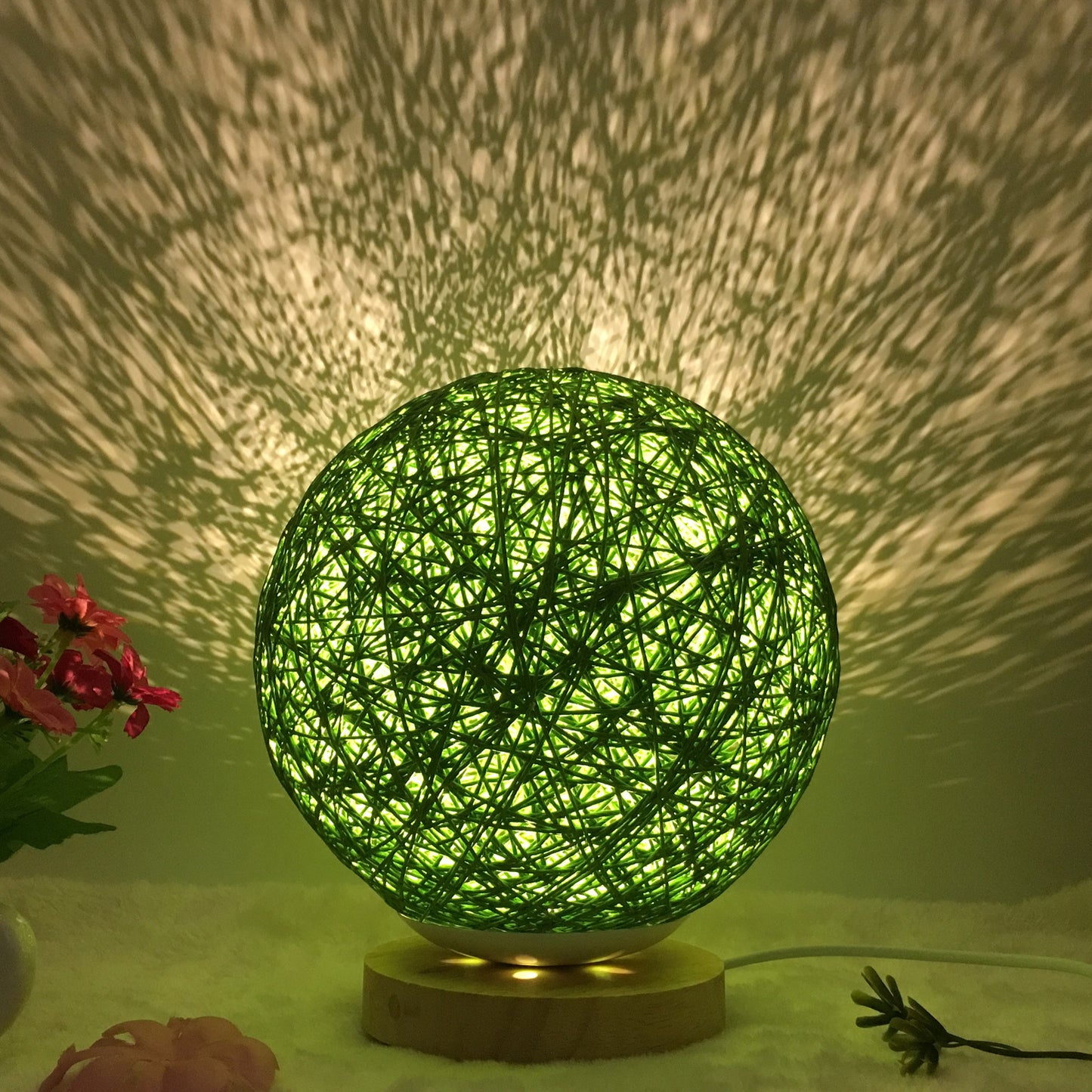 Creative Linen Table Lamp Novel and Unique LED Intelligent