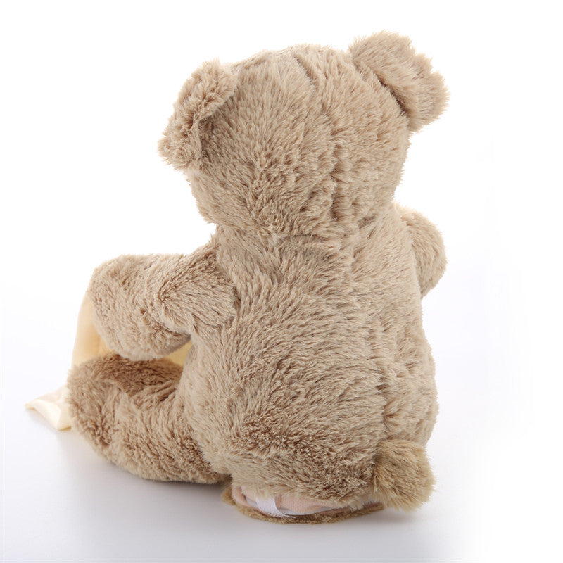 Plush Toy Scarf Bear Interactive Toy Cute Plush Bear