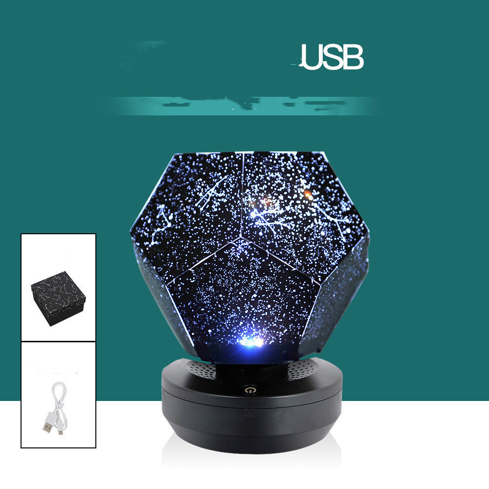 LED Starry Sky Projector Night Lights 3D Projection Night Lamp