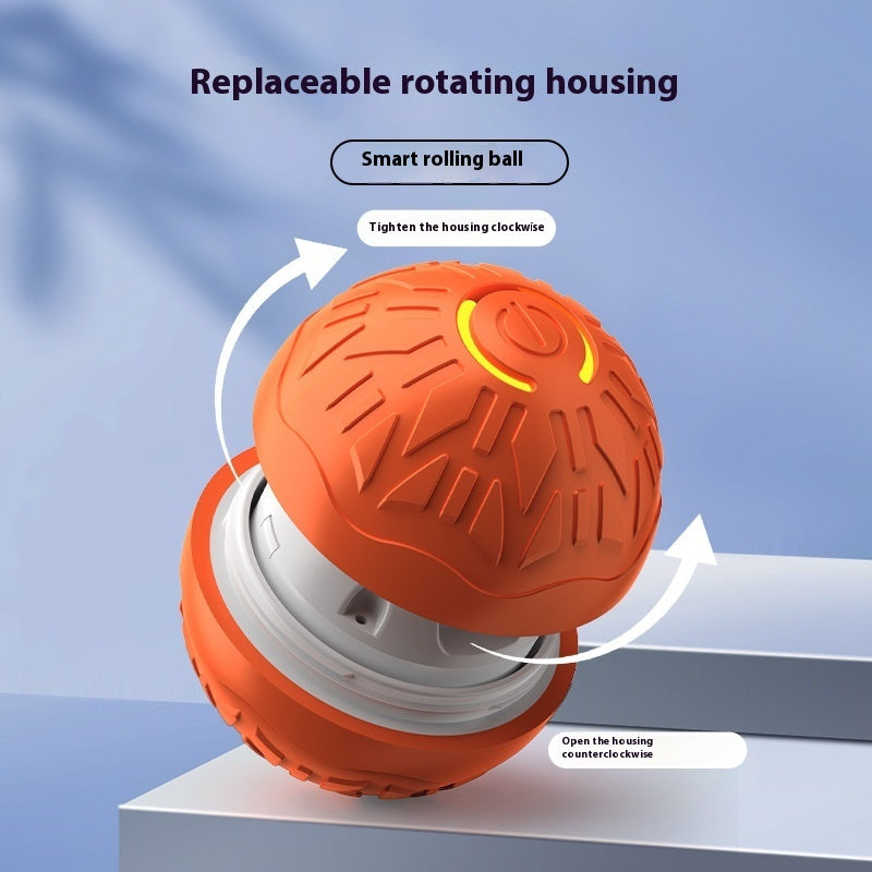 Pets Electric Jumping Ball Automatic Dog-teasing Luminous Toys