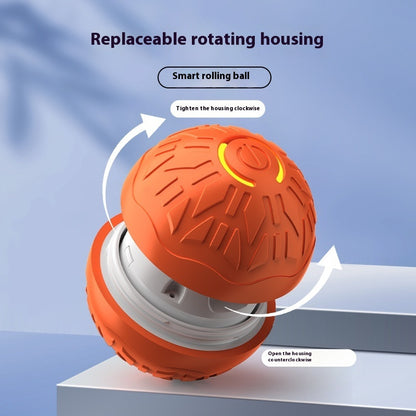Pets Electric Jumping Ball Automatic Dog-teasing Luminous Toys