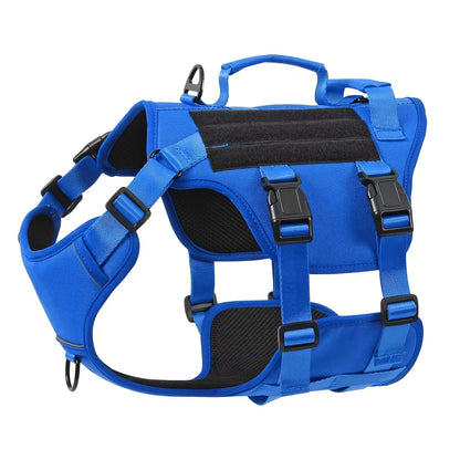Heat-resistant Durable Nylon Tactical Service Dog Harness