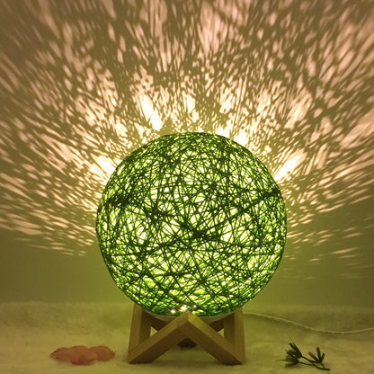 Creative Linen Table Lamp Novel and Unique LED Intelligent