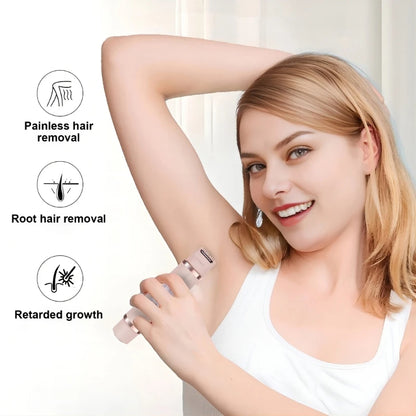 Dual-Head Electric Shaver Painless Women's Epilator