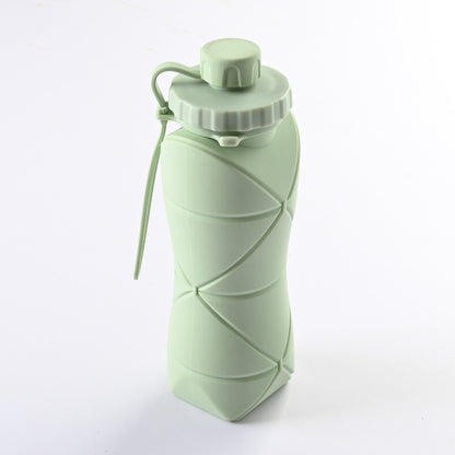 Folding Silicone Water Bottle Sports Water Bottle Outdoor Travel