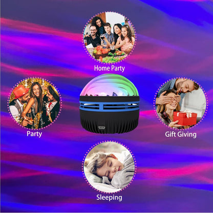 LED Star Galaxy Projector Lamp Spotlight Colorful Magic Ball