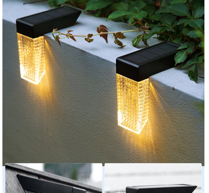 LED Solar Stairs Lights Outdoor Garden  Lighting  Decoration