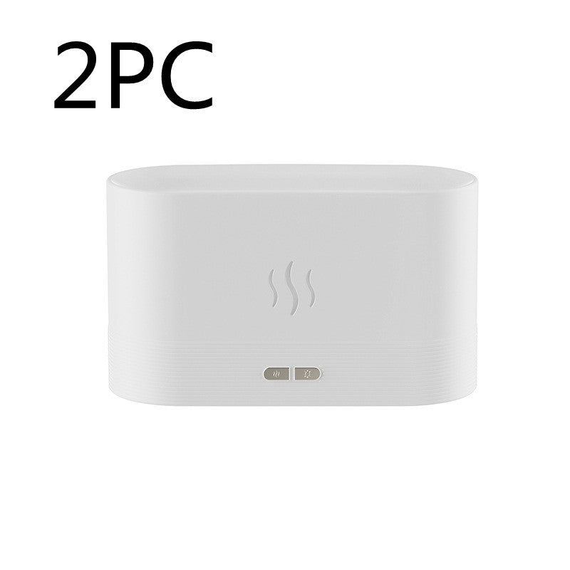 Aroma Diffuser With Flame Light Mist Humidifier Diffuser