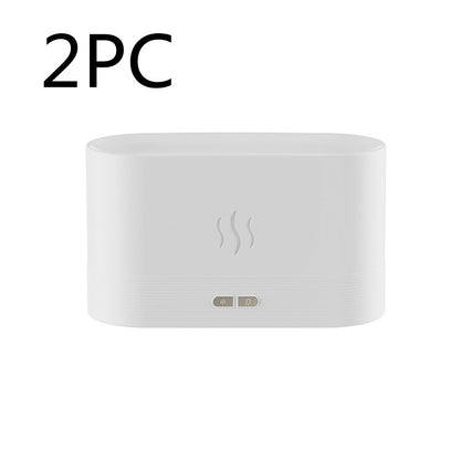 Aroma Diffuser With Flame Light Mist Humidifier Diffuser