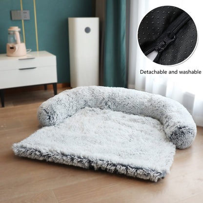 ﻿Removable Pet Dog Mat Sofa Dog Bed Soft Pad Blanket Cushion