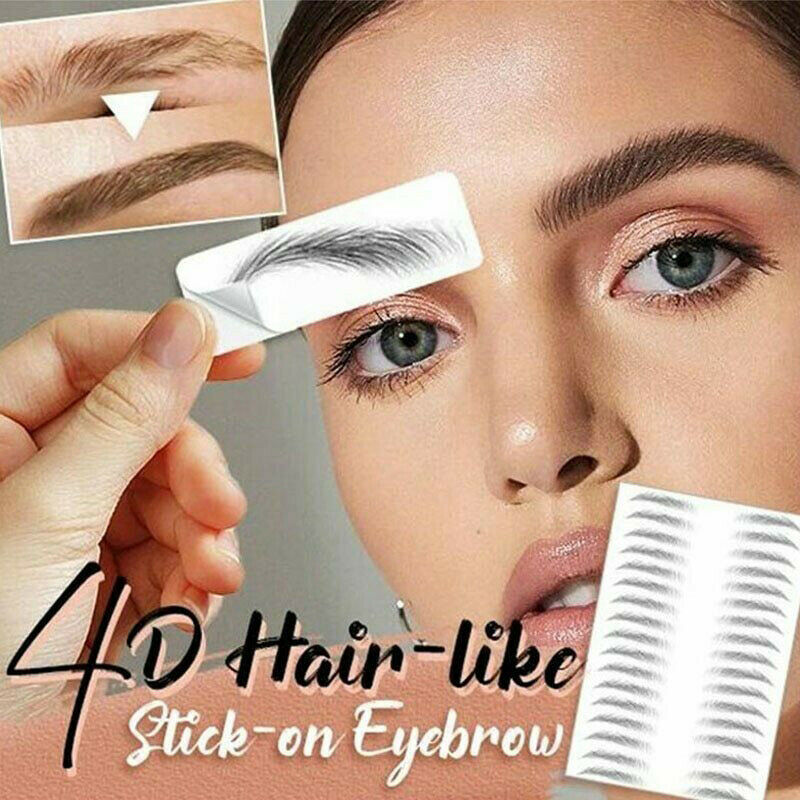 Water-based Hair-liked Authentic Eyebrow Tattoo Sticker Waterproof