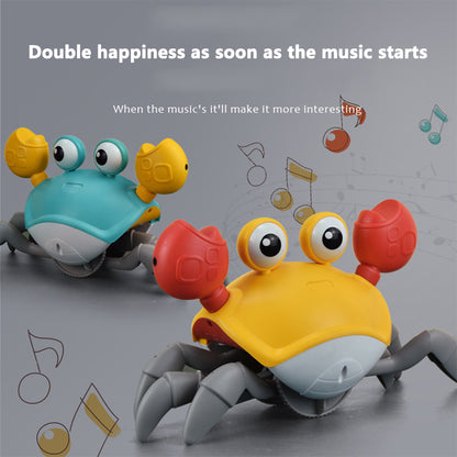 Induction Escape Crab Rechargeable Electric Pet Musical Toys