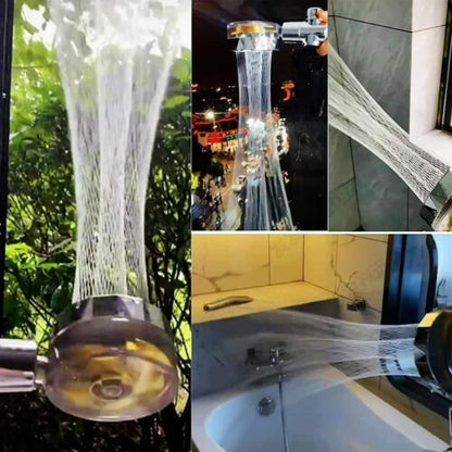 Modern Minimalist Supercharged Shower Nozzle