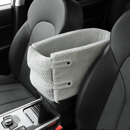 Portable Pet Dog Car Seat Central Control Nonslip Dog Carriers Safe Car Armrest