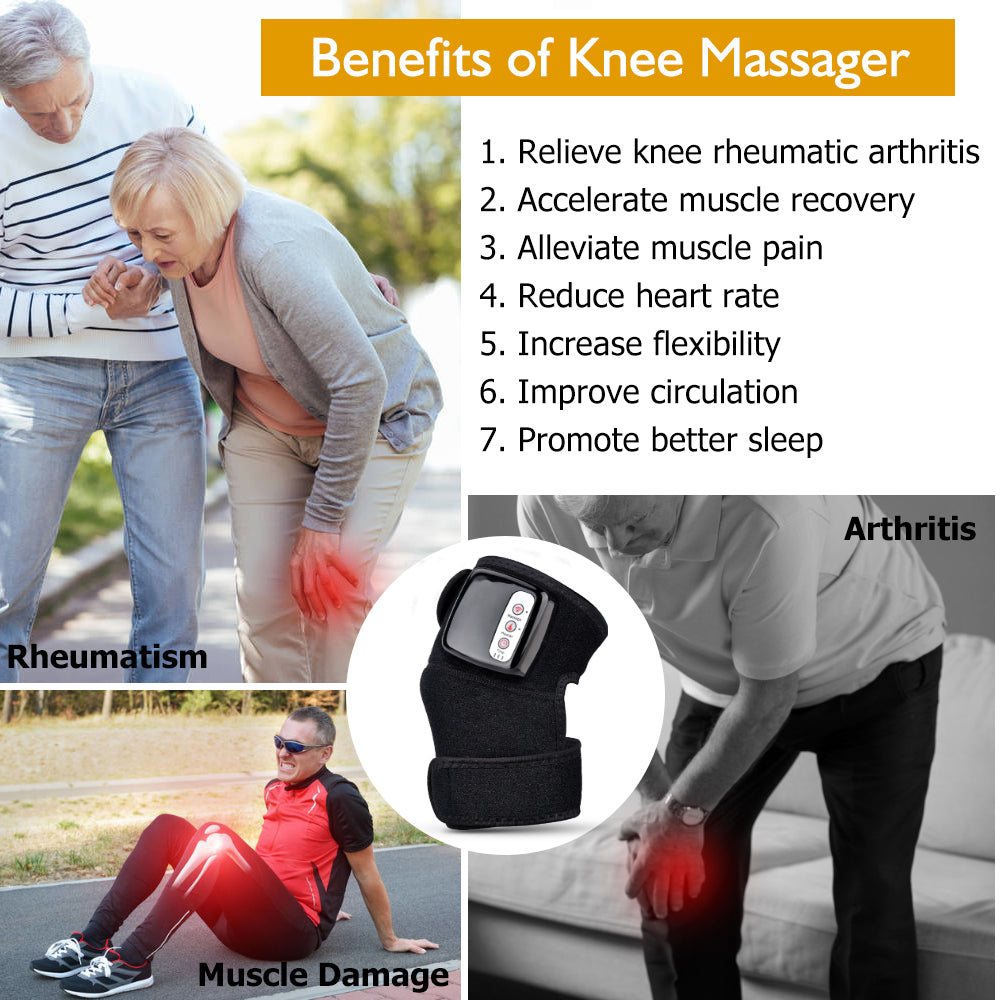 Electric Infrared Heating Knee Massager Wrap Elbow Joint Support