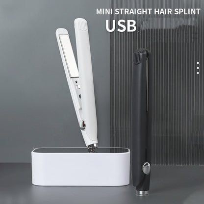Usb Interface Mini Hair Curler And Straightener