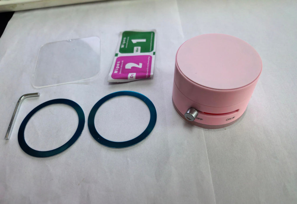 Foldable Magnetic Vacuum Car Phone Holder Hands-Free