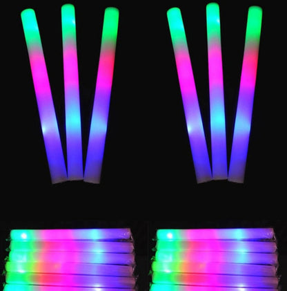 Luminous Colorful Sponge Stick Foam Fluorescent