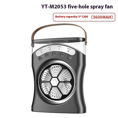 Portable Fan Portable Mini Humidifier Fan Water Spraying Fan