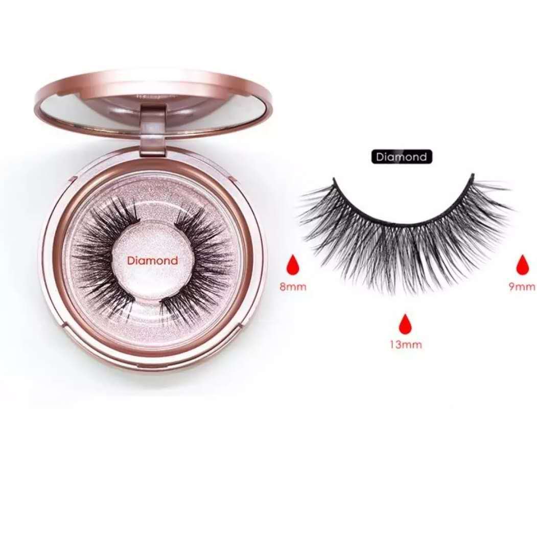 Reusable Magnetic Self-Adhesive Eyelashes No Eyeliner Or Glue Needed