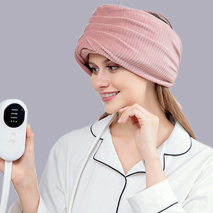 Home Air Wave Head Massager Air Pressure Head Instrument And Air Bag Hot Compress