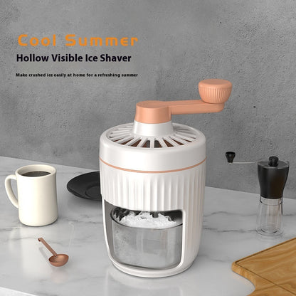 Hand-cranked Ice Shaving Machine Ice Crusher