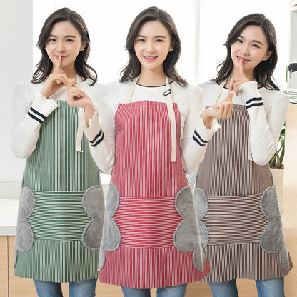 Women Aprons Waterproof Adjustable Neck Strap Absorbent