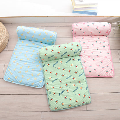 ﻿Cool Dog Mat Summer Pet Blanket Cooling Breathable Cat Bed Outdoor