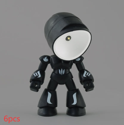 Cute LED Hero Table Lamp Mini Portable Cool Cute Robot
