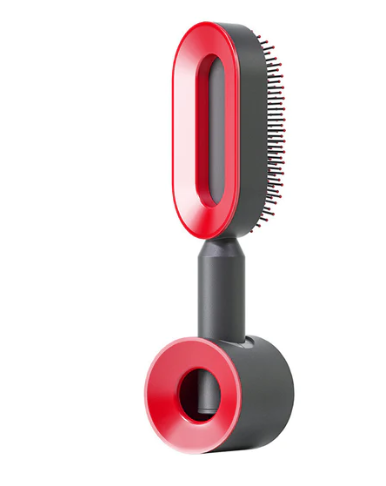 Self Cleaning Hair Brush For Women One-key Cleaning Hair Loss