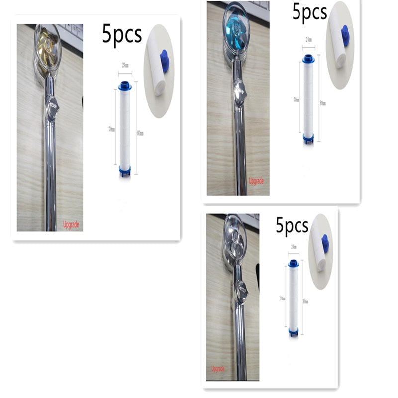 New Turbo Propeller Shower Head Water Saving High Pressure