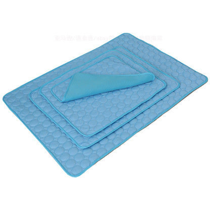 Dog Cooling Mat Summer Pets Cold Bed Pad Blanket