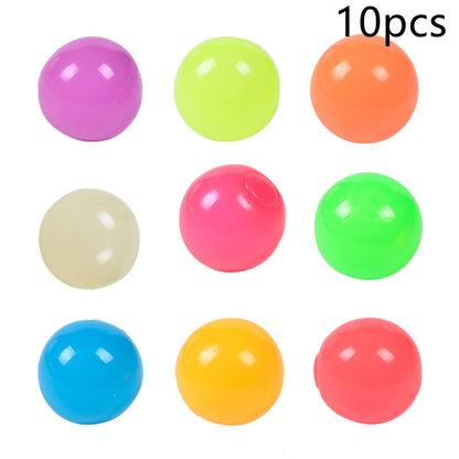 Luminous Sticky Ball Toys Sticky Wall Home Party Games