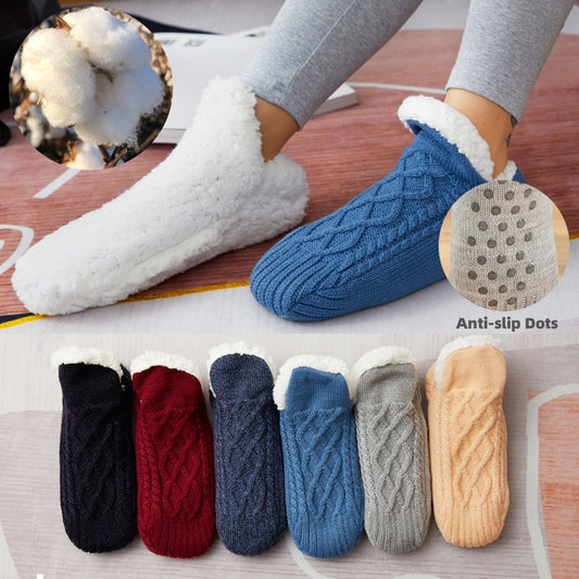 Winter Woolen Socks Women Thicken Warm Home Bedroom Socks