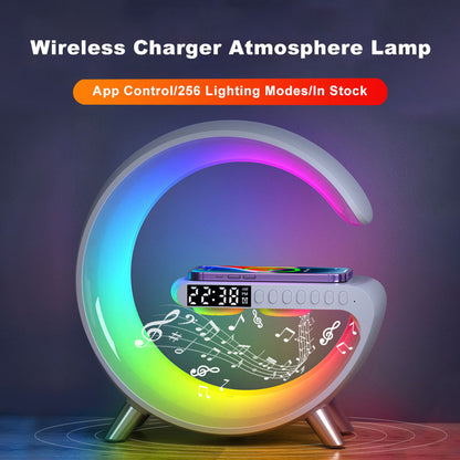 New Intelligent LED Lamp Bluetooth Speake Wireless Charger
