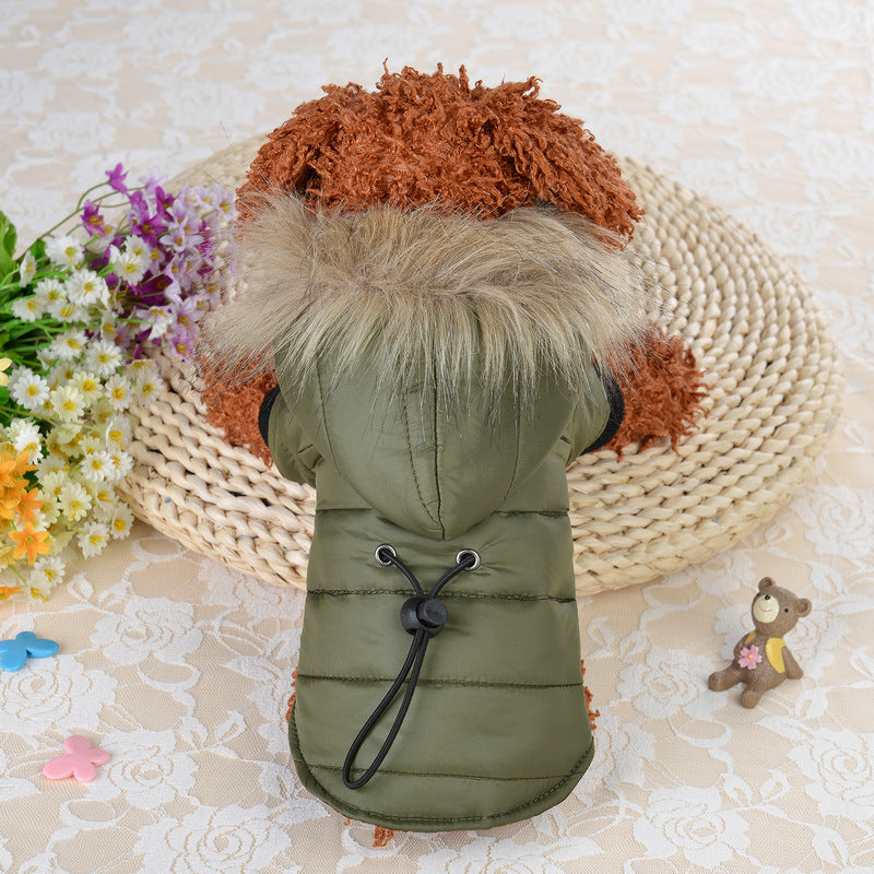 Pet  light and warm cotton clothing