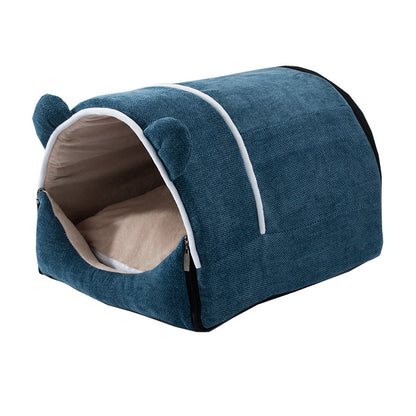 The Kennel Keeps Warm In Winter Removable And Washable